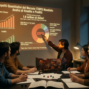 Ma Quanti GdR? Aspetti quantitativi dei volumi di vendita e profitto nel settore dei Giochi di Ruolo da Tavolo (TTRPG) mondiali
